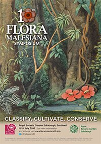 Flora Malesiana 10 poster graphic